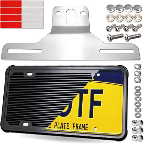 trailer license plate holder replacement